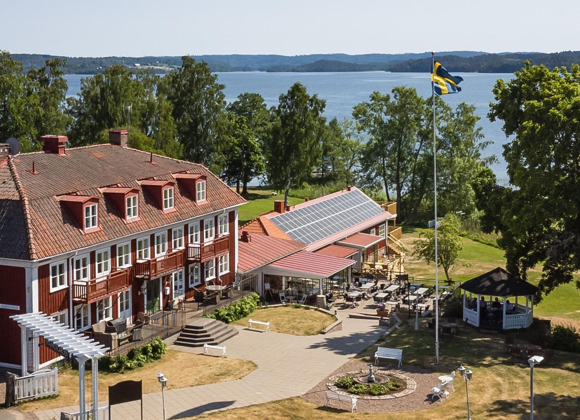 Hotel Smalandsgarden Gränna Exterior foto