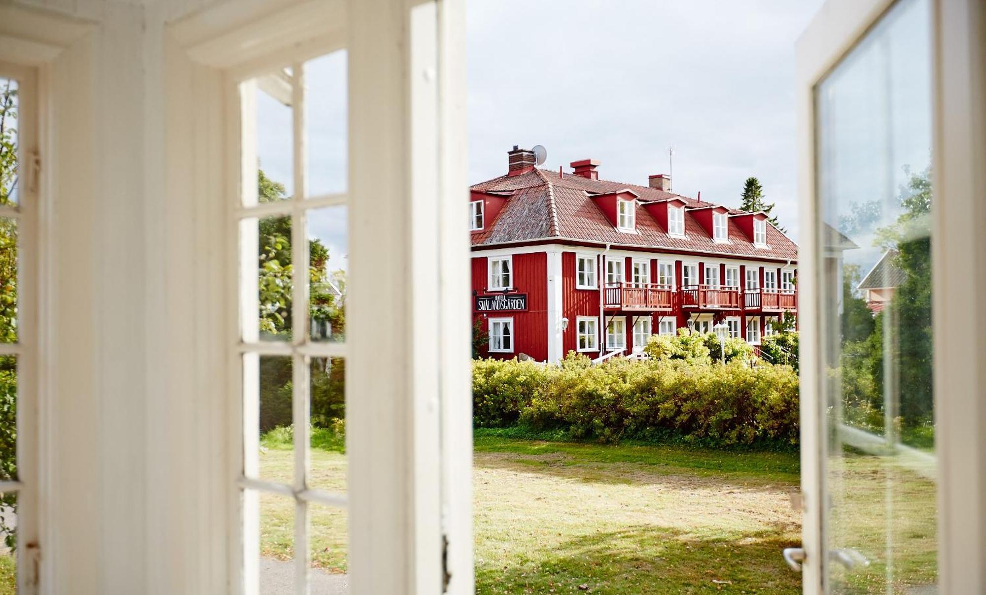 Hotel Smalandsgarden Gränna Exterior foto